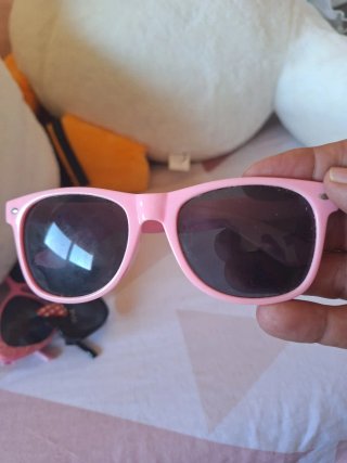 Gafas de sol infantiles rosas