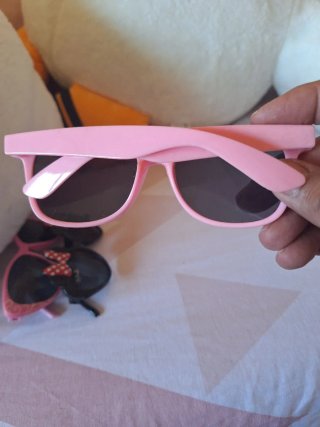 Gafas de sol infantiles rosas