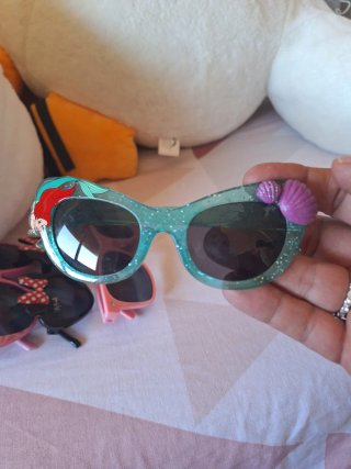 Gafas de sol infantiles rosas