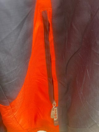 Chaqueta Puma Negra y Naranja