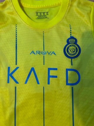 Camiseta Futbol Amarilla Talla XS