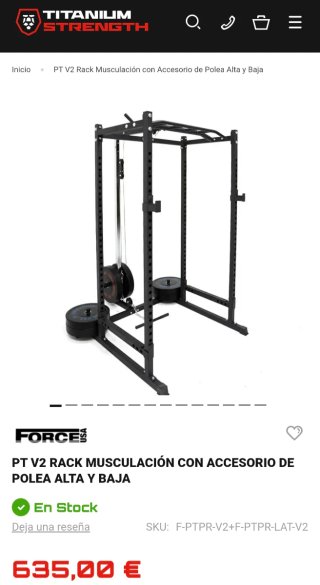 URGE Jaula Rack Gimnasio Polea Alta y Baja