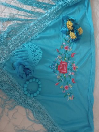 Vestido Flamenco Multicolor