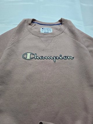 Sudadera Champion Vintage Y2K Crewneck Pink