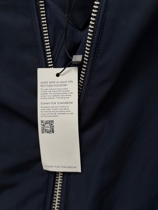 Chaqueta Bomber Tommy Hilfiger Azul Marino