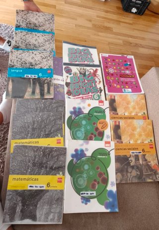 LIBROS DE 6 DE PRIMARIA