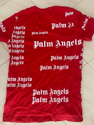 Camiseta Palm Angels Roja Talla M