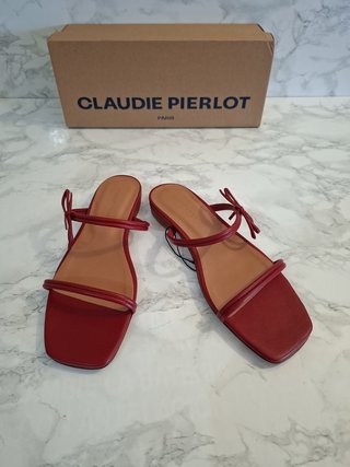 Sandalias CLAUDIE PIERLOT Rojas Talla 38