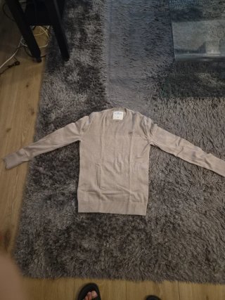 Jersey fino Hollister beige S