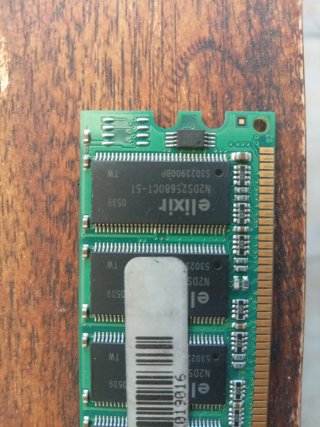 Memoria RAM Elixir 512MB DDR-400MHz