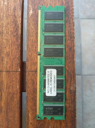 Memoria RAM Elixir 512MB DDR-400MHz