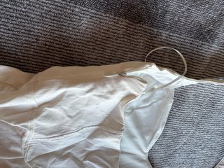 Vestido blanco Zara Talla M