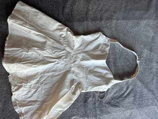 Vestido blanco Zara Talla M