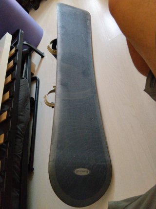 Tabla Snowboard Amarilla