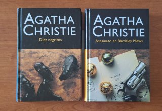 Lote 16 libros Agatha Christie. Español e inglés