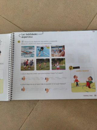 Educación física 2° primaria. Anaya
