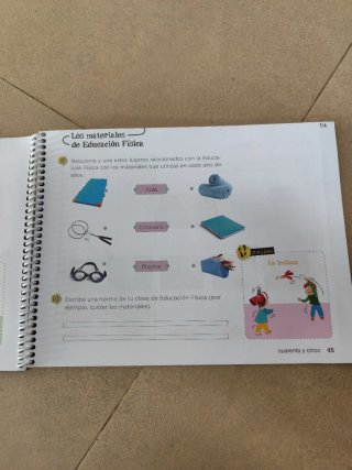 Educación física 2° primaria. Anaya