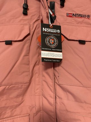 Parka Geographical Norway Mujer Rosa