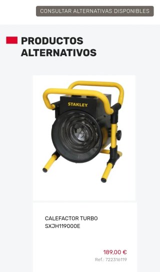 Calefactor Eléctrico Stanley Turbo ST-309
