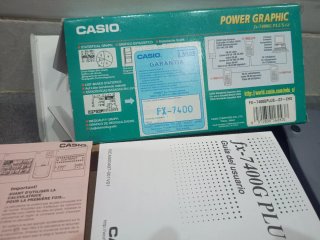 Calculadora gráfica Casio fx-7400G Nueva Vintage