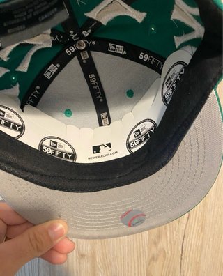Cappello Supreme Verde NY Yankees 56.8cm