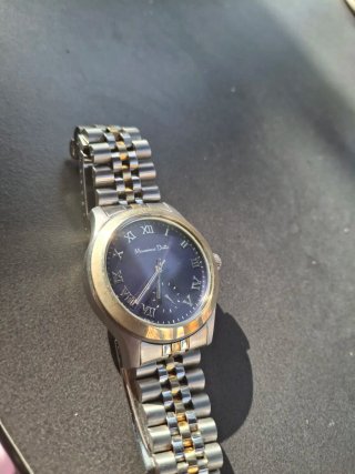 Reloj Massimo Dutti Unisex Dorado y Plateado