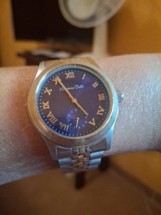 Reloj Massimo Dutti Unisex Dorado y Plateado
