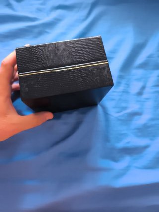 Caja de reloj Lotus negra
