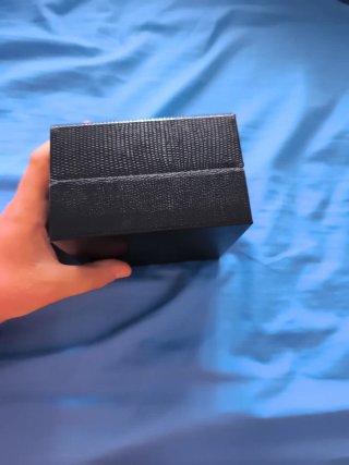 Caja de reloj Lotus negra