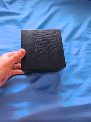 Caja de reloj Lotus negra
