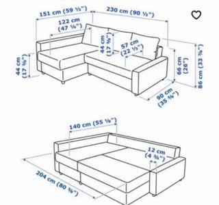 Sofá Cama Ikea Friheten Gris