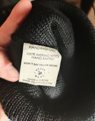 Gorro lana merina VillaWool esquí montaña Finlandi
