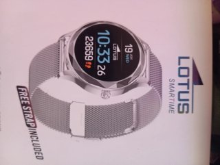 Reloj Lotus Smartwatch Mujer Digital Plata