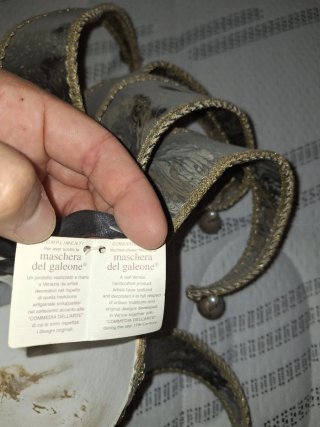 Máscaras Venecianas bufon una y dos  de medicos