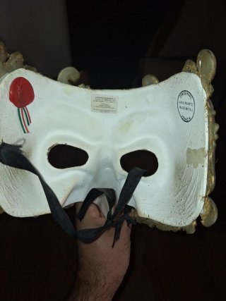 Máscaras Venecianas bufon una y dos  de medicos