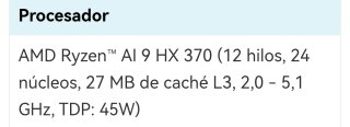 Mini PC GEEKOM AI 9 HX 370 32GB RAM + 2TB SSD