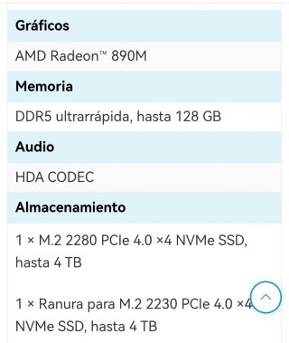 Mini PC GEEKOM AI 9 HX 370 32GB RAM + 2TB SSD