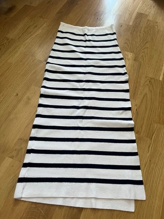 Falda midi rayas Subdued Talla única