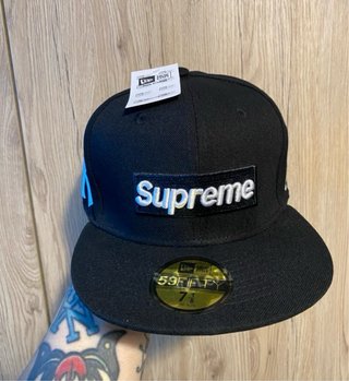 Cappello Supreme New Era NY Yankees Nero 56,8cm