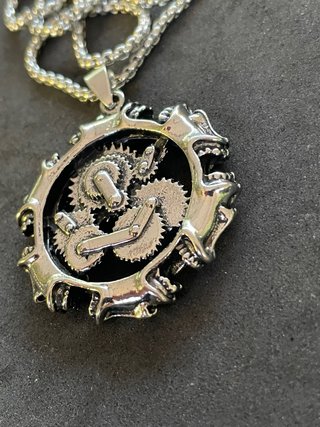 Collana Unisex Acciaio Inox – Gioiello demone