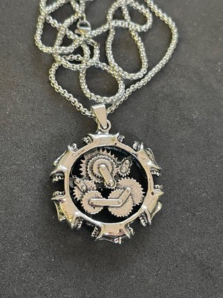 Collana Unisex Acciaio Inox – Gioiello demone