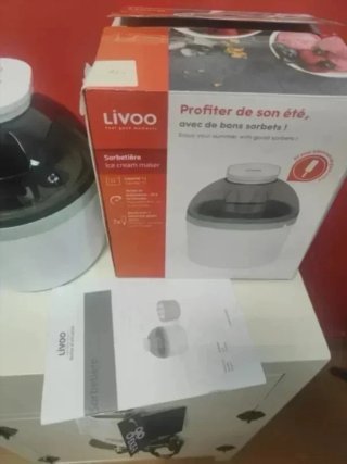 Maquina de Hielo Heladera Livoo