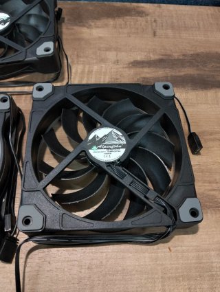 3x Ventiladores Alpenföhn Wing Boost 3 ARGB 140 mm