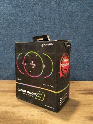 3x Ventiladores Alpenföhn Wing Boost 3 ARGB 140 mm