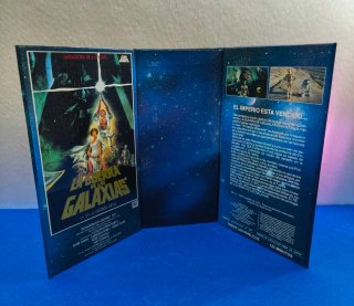 PELICULAS VHS TRILOGIA STAR WARS GUERRA GALAXIAS