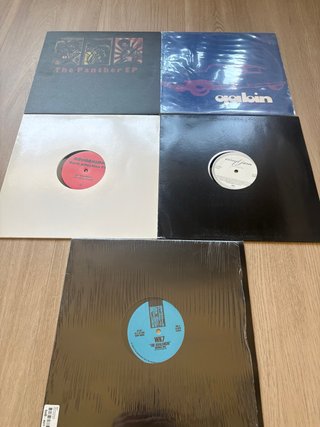 Lote 5 vinilos House y Deep House (2002-09)