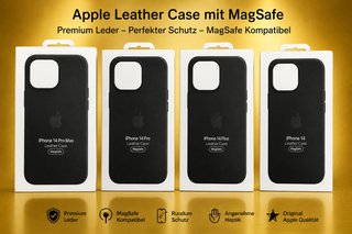 Custodia in pelle Apple MagSafe per iPhone 17/16/15/14/13/12