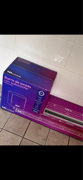 Home cinema TD Systems 120W con Subwoofer