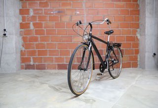 Bicicleta Urbana Vintage Negra