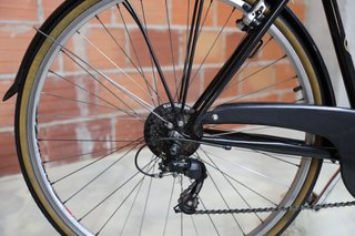 Bicicleta Urbana Vintage Negra